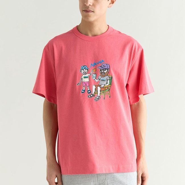 【その他のブランド/Other】のNANGA×USHIODA HIROAKI ナンガ×ウシオダヒロアキ エコハイブリッドTEE(FAM PT) インテリア・キッズ・メンズ・レディースファッション・服の通販 founy(ファニー) https://founy.com/ ファッション Fashion レディースファッション Fashion for Women グラフィック Graphic, Graphic Design |ID: prp329100004475554 ipo3291000000031554014