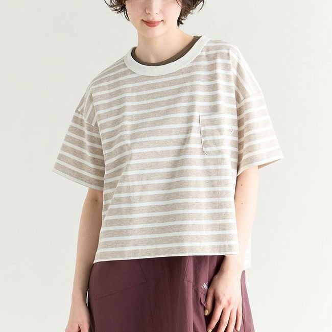 【ナンガ/NANGA】のNANGA ナンガ エコハイブリッドボーダーTEE【ウィメンズ】 人気、トレンドファッション・服の通販 founy(ファニー) 　ファッション　Fashion　レディースファッション　WOMEN　クロップド　Cropped　サングラス　Sunglasses　ショルダー　Shoulder　スリット　Slit　トレンド　Trend　ドロップ　Drop　ポケット　Pocket　リラックス　Relax　 other-1|ID: prp329100004475559 ipo3291000000031554024