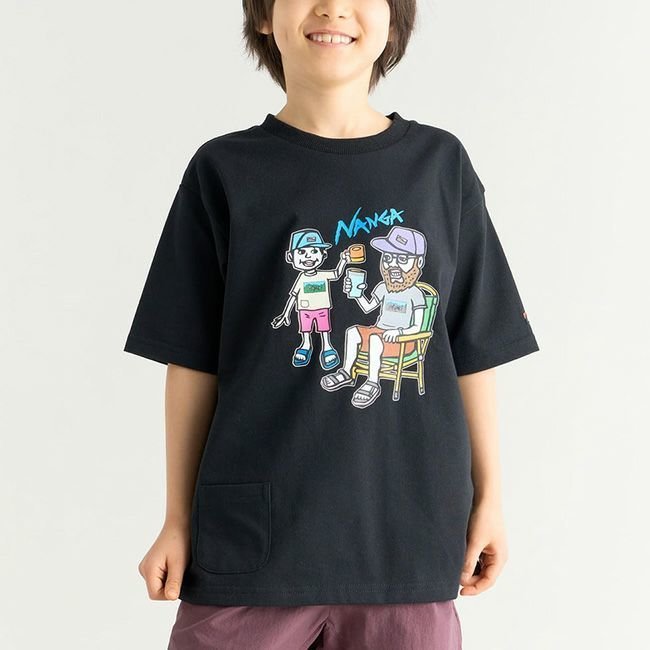 【その他のブランド/Other】のNANGA×USHIODA HIROAKI ナンガ×ウシオダヒロアキ エコハイブリッドTEE(FAM PT)【キッズ】 インテリア・キッズ・メンズ・レディースファッション・服の通販 founy(ファニー) https://founy.com/ ファッション Fashion キッズファッション KIDS グラフィック Graphic |ID: prp329100004487311 ipo3291000000031634235