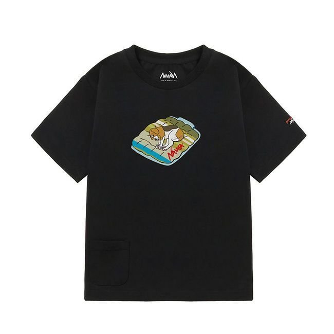 【その他のブランド/Other】のNANGA×USHIODA HIROAKI ナンガ×ウシオダヒロアキ エコハイブリッドTEE(DOG PT)【キッズ】 インテリア・キッズ・メンズ・レディースファッション・服の通販 founy(ファニー) https://founy.com/ ファッション Fashion キッズファッション KIDS グラフィック Graphic 犬 Dog |ID: prp329100004487313 ipo3291000000031634238