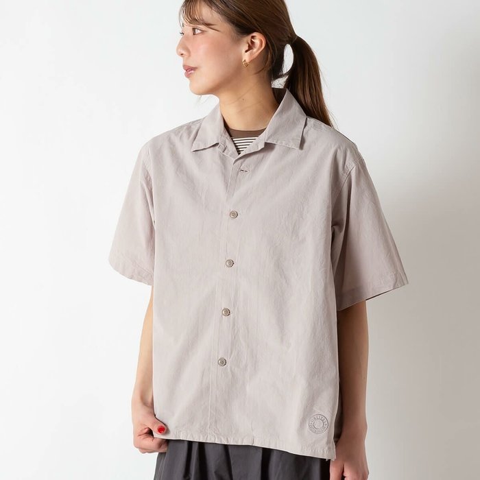 【オーシバル/ORCIVAL / MEN】のORCIVAL オーシバル オープンカラーショートスリーブシャツ ユニセックス インテリア・キッズ・メンズ・レディースファッション・服の通販 founy(ファニー) https://founy.com/ ファッション Fashion メンズファッション Fashion for Men |ID: prp329100004487331 ipo3291000000035796164