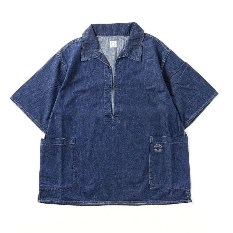 【オーシバル/ORCIVAL / MEN】のORCIVAL オーシバル スキッパーショートスリーブシャツ メンズ 人気、トレンドファッション・服の通販 founy(ファニー) 　ファッション　Fashion　メンズファッション　Fashion for Men　インディゴ　Indigo Denim　メンズ　Men's, Menswear　 other-1|ID: prp329100004487333 ipo3291000000031634269