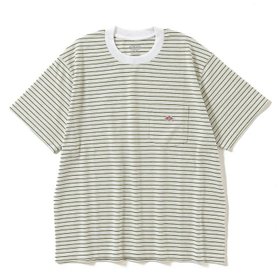 【ダントン/DANTON】 DANTON ダントン ポケットTシャツ ボーダー 【ウィメンズ】人気、トレンドファッション・服の通販 founy(ファニー) ファッション Fashion レディースファッション WOMEN トップス・カットソー Tops/Tshirt シャツ/ブラウス Shirts/Blouses ロング / Tシャツ T-Shirts イエロー Yellow ボーダー Border ポケット Pocket |ID:prp329100004487442