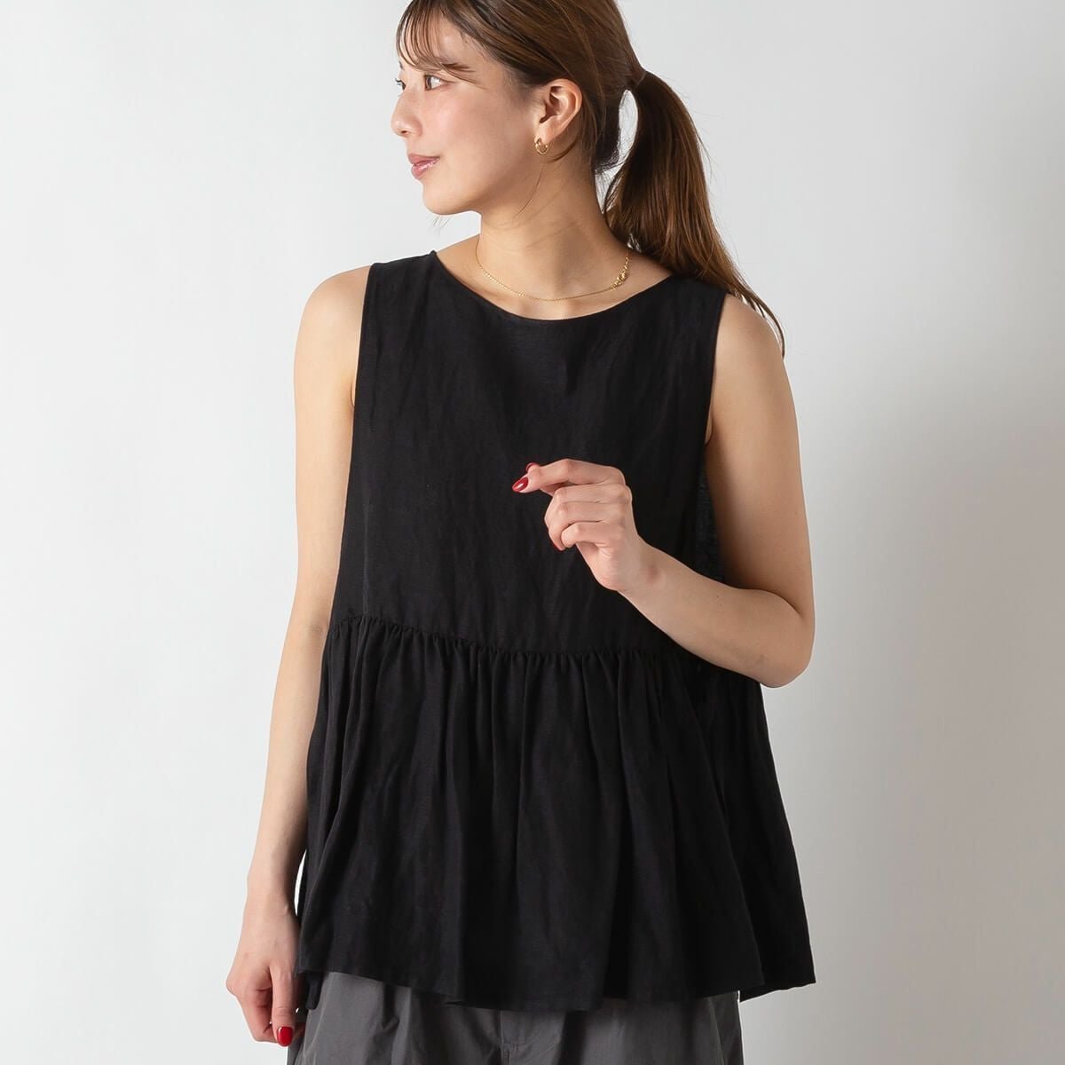 【ル グラジック/LE GLAZIK】のLE GLAZIK ルグラジック スリーブレスシャツ【ウィメンズ】 人気、トレンドファッション・服の通販 founy(ファニー) 　ファッション　Fashion　レディースファッション　Fashion for Women　トップス・カットソー　Cut & Sew Tops　シャツ・ブラウス・オフィスカジュアル　Elegant Blouses & Button-Ups　 other-1|ID: prp329100004487453 ipo3291000000035796280