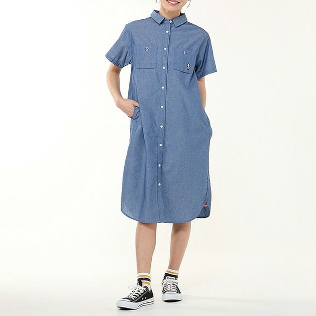 【チャムス/CHUMS】のCHUMS チャムス ヤーンダイドシャンブレーS/Sドレス インテリア・キッズ・メンズ・レディースファッション・服の通販 founy(ファニー) https://founy.com/ ファッション Fashion レディースファッション Fashion for Women ワンピース Dresses フォーマル・パーティードレス・結婚式用ドレス Elegant & Casual Dresses インディゴ Indigo Denim ドレス Dress, One-Piece 夏 Summer S/S・春夏 SS, Spring/Summer, Warm Season |ID: prp329100004487458 ipo3291000000031634540