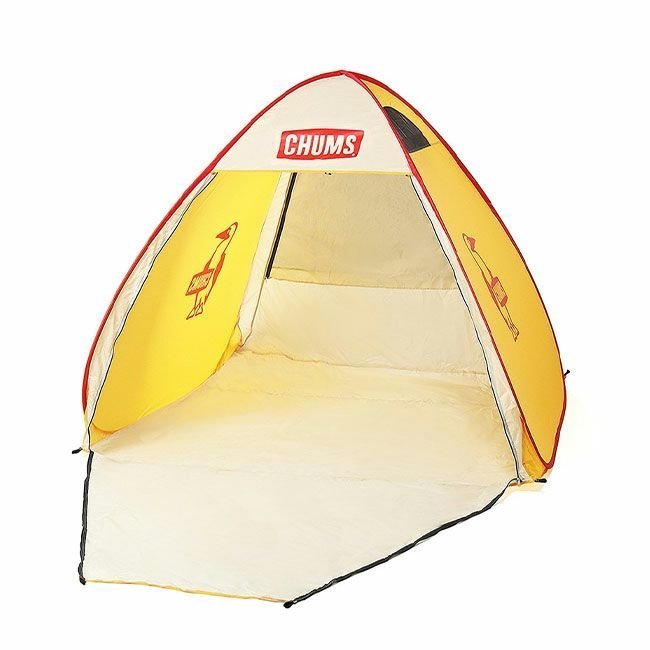 【チャムス/CHUMS / GOODS】のCHUMS チャムス ブービーポップアップサンシェード3 人気、トレンドファッション・服の通販 founy(ファニー) 　イエロー　Yellow　コンパクト　Compact, Small Size　フロント　Front, Front Design　プリント　Print, Printed Pattern　メッシュ　Mesh, Net Fabric　ホーム・キャンプ・アウトドア・お取り寄せ　Home Living / Home & Lifestyle / Camping Gear / Outdoor Camping　キャンプ用品・アウトドア
　Camping Gear & Outdoor Supplies　その他 雑貨 小物　Camping Tools　 other-1|ID: prp329100004496390 ipo3291000000034496801