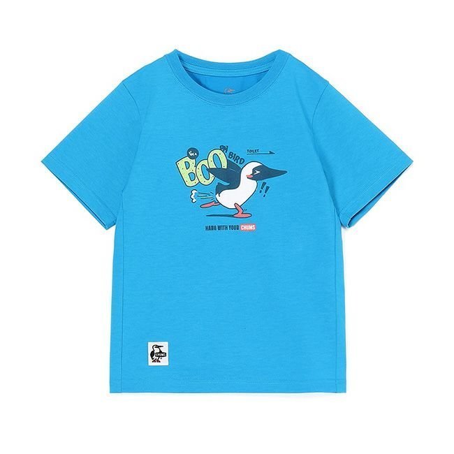 【チャムス/CHUMS / KIDS】のCHUMS チャムス ブービードライTシャツ【キッズ】 インテリア・キッズ・メンズ・レディースファッション・服の通販 founy(ファニー) https://founy.com/ ファッション Fashion キッズファッション Fashion for Kids フィット Fit, Slim Fit |ID: prp329100004497925 ipo3291000000031731508