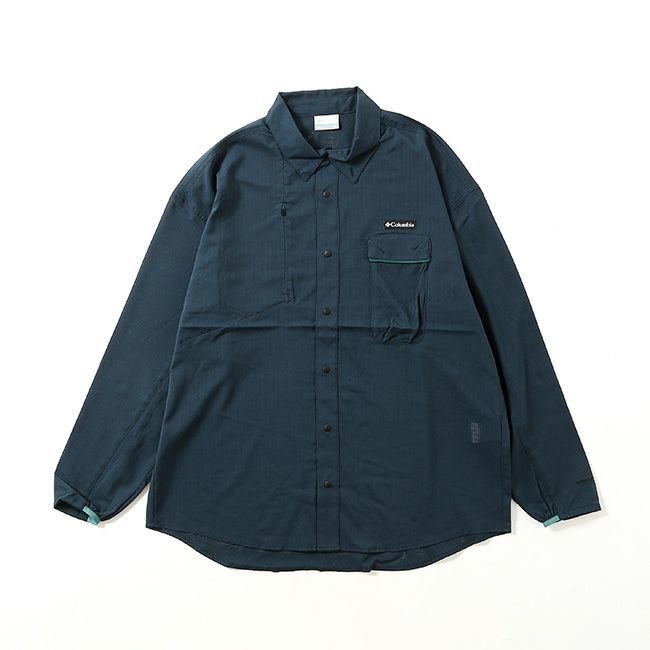 【コロンビア/Columbia / MEN】のColumbia コロンビア ジェドレンジオムニフリーズゼロロングスリーブシャツ メンズ インテリア・キッズ・メンズ・レディースファッション・服の通販 founy(ファニー) https://founy.com/ ファッション Fashion メンズファッション Fashion for Men おすすめ Recommended / Our Picks サングラス Sunglasses, Shades ストレッチ Stretch, Stretchy Fabric フラップ Flap, Flap Pocket ポケット Pocket, Pocket Detail メンズ Men's, Menswear |ID: prp329100004497963 ipo3291000000031731565