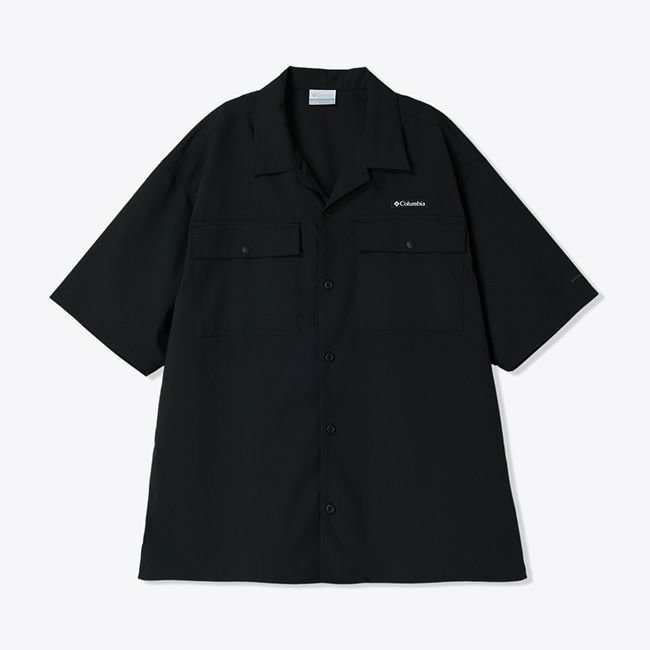 【コロンビア/Columbia / MEN】のColumbia コロンビア クリスタルロックショートスリーブシャツ メンズ インテリア・キッズ・メンズ・レディースファッション・服の通販 founy(ファニー) https://founy.com/ ファッション Fashion メンズファッション Fashion for Men おすすめ Recommended / Our Picks アウトドア Outdoor Clothing フラップ Flap, Flap Pocket ポケット Pocket, Pocket Detail メンズ Men's, Menswear 旅行 Travel |ID: prp329100004497964 ipo3291000000031731566