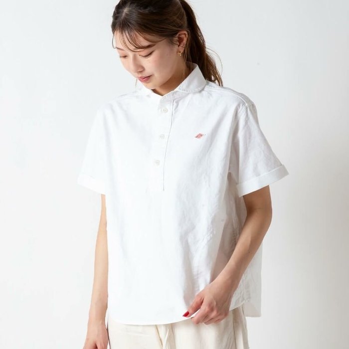 【ダントン/DANTON】のDANTON ダントン ラウンドカラーP.OシャツS/S【ウィメンズ】 インテリア・キッズ・メンズ・レディースファッション・服の通販 founy(ファニー) https://founy.com/ ファッション Fashion レディースファッション Fashion for Women トップス・カットソー Cut & Sew Tops シャツ・ブラウス・オフィスカジュアル Elegant Blouses & Button-Ups ラウンド Round, Round Neck 夏 Summer S/S・春夏 SS, Spring/Summer, Warm Season |ID: prp329100004498003 ipo3291000000031731633