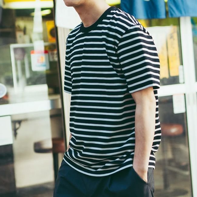 【その他のブランド/Other】のBRING ブリング ドライコットニーヘビーウェイトボーダーTシャツ インテリア・キッズ・メンズ・レディースファッション・服の通販 founy(ファニー) https://founy.com/ ファッション Fashion メンズファッション Fashion for Men |ID: prp329100004521259 ipo3291000000035796018