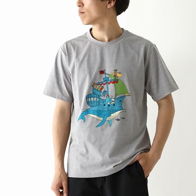 【ティートンブロス/Teton Bros / MEN】のTeton Bros. ティートンブロス ホエールシップTee メンズ インテリア・キッズ・メンズ・レディースファッション・服の通販 founy(ファニー) https://founy.com/ ファッション Fashion メンズファッション Fashion for Men メンズ Men's, Menswear |ID: prp329100004532704 ipo3291000000032039344