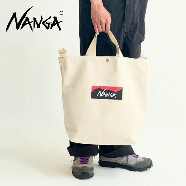 【ナンガ/NANGA】のNANGA ナンガ ナンガロゴキャンバストートツーウェイバッグ 人気、トレンドファッション・服の通販 founy(ファニー) 　ファッション　Fashion　レディースファッション　Fashion for Women　バッグ　Bags　 other-1|ID: prp329100004580510 ipo3291000000032454298