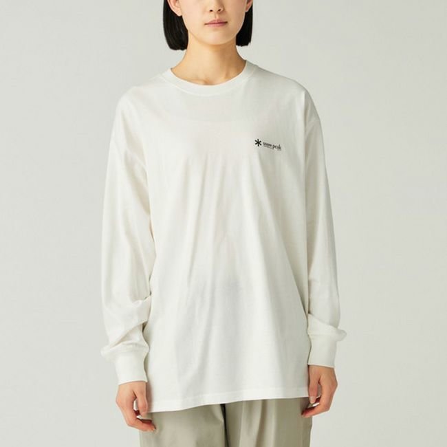 【スノーピーク/SNOW PEAK】のsnow peak スノーピーク ソフトコットンリラックスドロゴL/S Tシャツ 人気、トレンドファッション・服の通販 founy(ファニー) 　ファッション　Fashion　レディースファッション　Fashion for Women　トップス・カットソー　Cut & Sew Tops　シャツ・ブラウス・オフィスカジュアル　Elegant Blouses & Button-Ups　ロングTシャツ・Tシャツ　Longline T-Shirts & Tees　 other-1|ID: prp329100004619247 ipo3291000000033126297