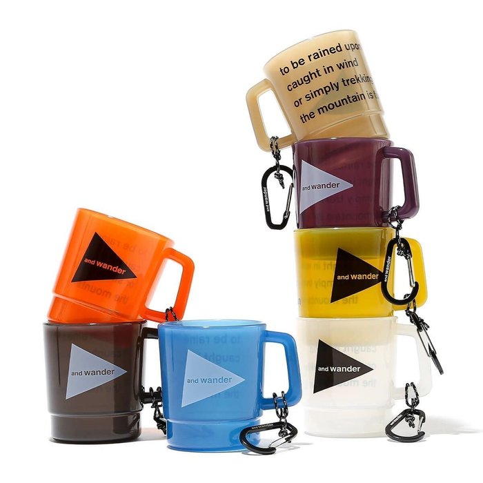 【アンドワンダー/and wander / GOODS】のand wander アンドワンダー アンドワンダーロゴPPマグ インテリア・キッズ・メンズ・レディースファッション・服の通販 founy(ファニー) https://founy.com/ イエロー Yellow オレンジ Orange パープル Purple, Violet ホーム・キャンプ・アウトドア・お取り寄せ Home Living / Home & Lifestyle / Camping Gear / Outdoor Camping キャンプ用品・アウトドア
 Camping Gear & Outdoor Supplies その他 雑貨 小物 Camping Tools |ID: prp329100004624170 ipo3291000000035767360