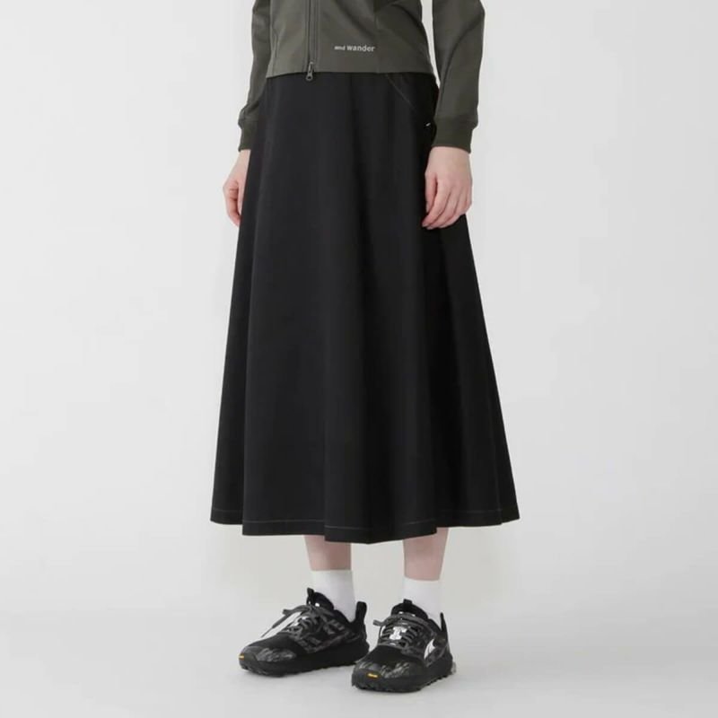 【アンドワンダー/and wander】のand wander アンドワンダー ハイカウントクロススカート【ウィメンズ】 人気、トレンドファッション・服の通販 founy(ファニー) ファッション Fashion レディースファッション Fashion for Women スカート Skirts other-1|ID: prp329100004624171 ipo3291000000033204635