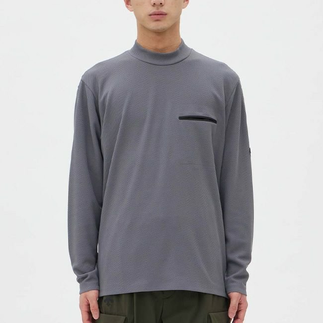 【デサント オルテライン/DESCENTE ALLTERRAIN / MEN】のDESCENTE ALLTERRAIN81 デサントオルテライン81 サーマルロングスリーブモックネックTEE 人気、トレンドファッション・服の通販 founy(ファニー) 　ファッション　Fashion　メンズファッション　Fashion for Men　 other-1|ID: prp329100004636142 ipo3291000000033396345