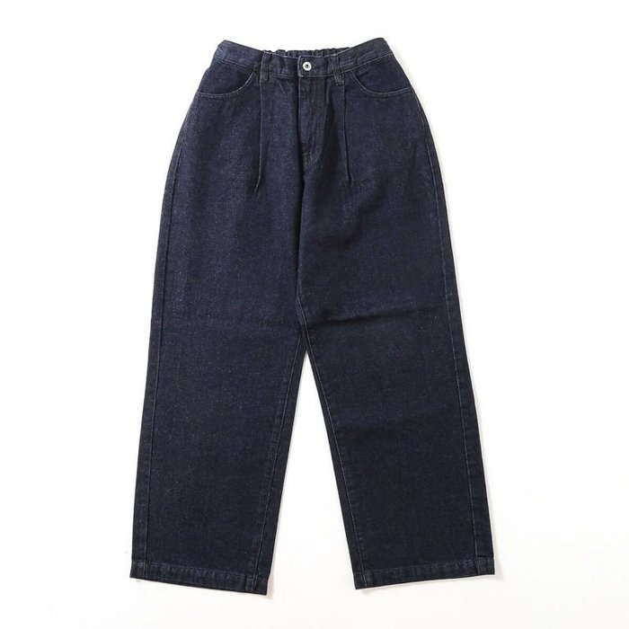 【ダントン/DANTON】のDANTON ダントン タックパンツ デニム【ウィメンズ】 インテリア・キッズ・メンズ・レディースファッション・服の通販 founy(ファニー) https://founy.com/ ファッション Fashion レディースファッション Fashion for Women パンツ Pants & Trousers インディゴ Indigo Denim デニム Denim, Jeans Material |ID: prp329100004642683 ipo3291000000033553246