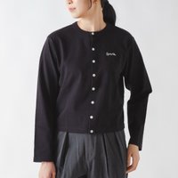 【ジムフレックス/GYMPHLEX】のGymphlex ジムフレックス ショートクルーネックカーディガン シロコンパクトジャージー【ウィメンズ】 人気、トレンドファッション・服の通販 founy(ファニー) ファッション Fashion レディースファッション Fashion for Women トップス・カットソー Cut & Sew Tops カーディガン・羽織り Layered Style Cardigans |ID:prp329100004642687