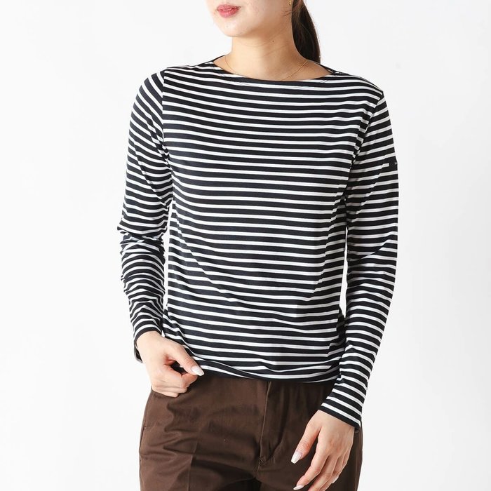 【オーシバル/ORCIVAL】のORCIVAL オーシバル ボートネックL/Sプルオーバー カチオンストライプ【ウィメンズ】 インテリア・キッズ・メンズ・レディースファッション・服の通販 founy(ファニー) https://founy.com/ ファッション Fashion レディースファッション Fashion for Women トップス・カットソー Cut & Sew Tops カジュアルプルオーバー・ニットトップス Pullovers & Knit Tops / Casual Pullovers |ID: prp329100004647849 ipo3291000000036158816