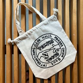 【テンプラサイクル/tempra cycle】のtempra cycle×RUI NAKAMURA テンプラサイクル×ルイナカムラ 巾着トート 人気、トレンドファッション・服の通販 founy(ファニー) ファッション Fashion レディースファッション Fashion for Women バッグ Bags イラスト Illustration 巾着 Drawstring Bag, Kinchaku 日本製 Made In Japan |ID:prp329100004665503