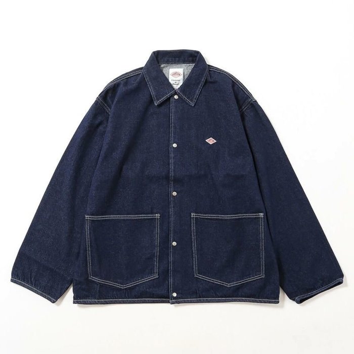 【ダントン/DANTON / MEN】のDANTON ダントン カバーオールシャツ 10ozコットンデニム メンズ インテリア・キッズ・メンズ・レディースファッション・服の通販 founy(ファニー) https://founy.com/ ファッション Fashion メンズファッション Fashion for Men デニム Denim, Jeans Material メンズ Men's, Menswear |ID: prp329100004665564 ipo3291000000033747535