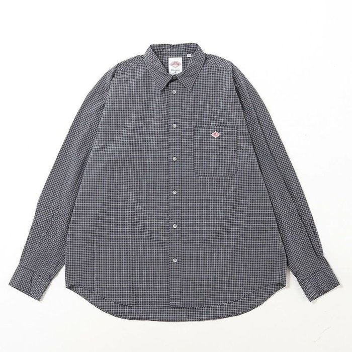 【ダントン/DANTON / MEN】のDANTON ダントン ワークシャツジャケット 50/1コンパクトタイプライターグラフチェック メンズ インテリア・キッズ・メンズ・レディースファッション・服の通販 founy(ファニー) https://founy.com/ ファッション Fashion メンズファッション Fashion for Men メンズ Men's, Menswear |ID: prp329100004665608 ipo3291000000033747611