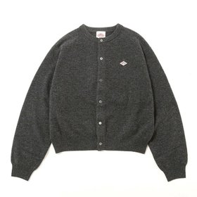 【ダントン/DANTON】 DANTON ダントン クルーネックカーディガン ラムウール【ウィメンズ】人気、トレンドファッション・服の通販 founy(ファニー) ファッション Fashion レディースファッション Fashion for Women トップス・カットソー Cut & Sew Tops カーディガン・羽織り Layered Style Cardigans |ID:prp329100004665702