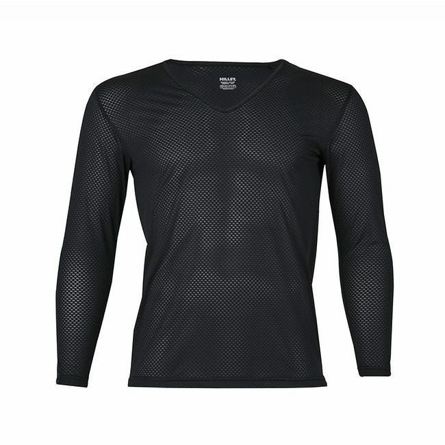 【ミレー/MILLET / MEN】のMillet ミレー ドライナミックスルー2 V LS メンズ インテリア・キッズ・メンズ・レディースファッション・服の通販 founy(ファニー) https://founy.com/ ファッション Fashion メンズファッション Fashion for Men シルバー Silver, Metallic Silver メンズ Men's, Menswear |ID: prp329100004671907 ipo3291000000035795562