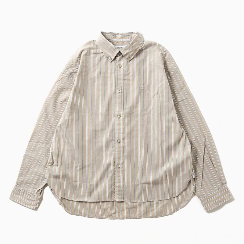 【ジムフレックス/GYMPHLEX】のGymphlex ジムフレックス ショートB.D.シャツL/S コットンブロードクロスストライプ【ウィメンズ】 人気、トレンドファッション・服の通販 founy(ファニー) 　ファッション　Fashion　レディースファッション　Fashion for Women　トップス・カットソー　Cut & Sew Tops　シャツ・ブラウス・オフィスカジュアル　Elegant Blouses & Button-Ups　ショート　Short, Short Length　ストライプ　Stripe, Striped Pattern　 other-1|ID: prp329100004690027 ipo3291000000033870577