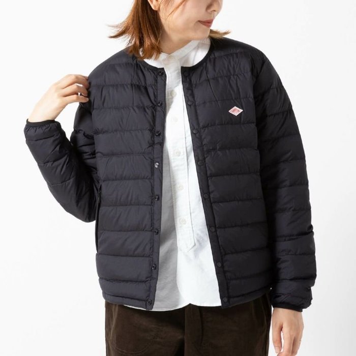 【ダントン/DANTON】のDANTON ダントン インナーダウンクルーネックジャケット ナイロンタフタ【ウィメンズ】 インテリア・キッズ・メンズ・レディースファッション・服の通販 founy(ファニー) https://founy.com/ ファッション Fashion レディースファッション Fashion for Women アウター Coat / Outerwear Collection レディースジャケット・軽アウター Jackets タフタ Taffeta, Structured Fabric ダウン Down, Puffer フェザー Feather, Feather Detail |ID: prp329100004690030 ipo3291000000033870585