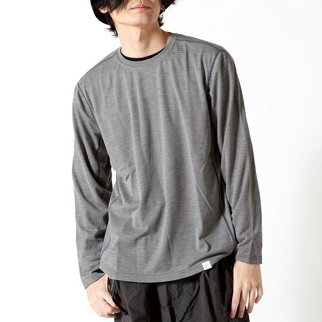 【カイル/CAYL / MEN】のCAYL ケイル ライブウールミックスロングスリーブ CAP082GR 人気、トレンドファッション・服の通販 founy(ファニー) 　ファッション　Fashion　メンズファッション　Fashion for Men　アクリル　Acrylic Material　 other-1|ID: prp329100004698763 ipo3291000000033929239