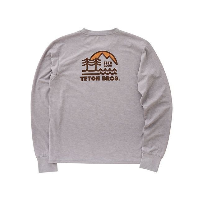 【ティートンブロス/Teton Bros / MEN】のTeton Bros. ティートンブロス TBモノラインL/S Tee メンズ インテリア・キッズ・メンズ・レディースファッション・服の通販 founy(ファニー) https://founy.com/ ファッション Fashion メンズファッション Fashion for Men ストレッチ Stretch, Stretchy Fabric プリント Print, Printed Pattern メンズ Men's, Menswear 吸水 Absorbent, Quick-Dry 抗菌 Antibacterial, Bacteria-Resistant |ID: prp329100004700574 ipo3291000000035732075