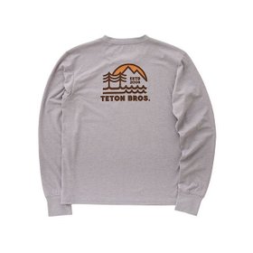 【ティートンブロス/Teton Bros / MEN】のTeton Bros. ティートンブロス TBモノラインL/S Tee メンズ 人気、トレンドファッション・服の通販 founy(ファニー) ファッション Fashion メンズファッション Fashion for Men ストレッチ Stretch, Stretchy Fabric プリント Print, Printed Pattern メンズ Men's, Menswear 吸水 Absorbent, Quick-Dry 抗菌 Antibacterial, Bacteria-Resistant |ID:prp329100004700574