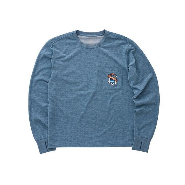 【ティートンブロス/Teton Bros / MEN】のTeton Bros. ティートンブロス TBエンブレムL/S Tee メンズ インテリア・キッズ・メンズ・レディースファッション・服の通販 founy(ファニー) https://founy.com/ ファッション Fashion メンズファッション Fashion for Men イエロー Yellow ストレッチ Stretch, Stretchy Fabric プリント Print, Printed Pattern メンズ Men's, Menswear 吸水 Absorbent, Quick-Dry 抗菌 Antibacterial, Bacteria-Resistant |ID: prp329100004700575 ipo3291000000035732076