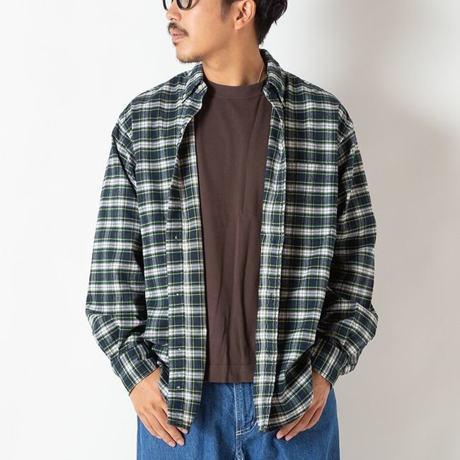 【その他のブランド/Other】のL.L.Bean JAPAN EDITION エルエルビーン ジャパン エディション キタリーロングスリーブシャツ メンズ インテリア・キッズ・メンズ・レディースファッション・服の通販 founy(ファニー) https://founy.com/ ファッション Fashion メンズファッション Fashion for Men シンプル Simple, Minimal ダウン Down, Puffer チェック Check, Plaid, Tartan ドレス Dress, One-Piece フィット Fit, Slim Fit フロント Front, Front Design ポケット Pocket, Pocket Detail メンズ Men's, Menswear |ID: prp329100004700582 ipo3291000000035766079