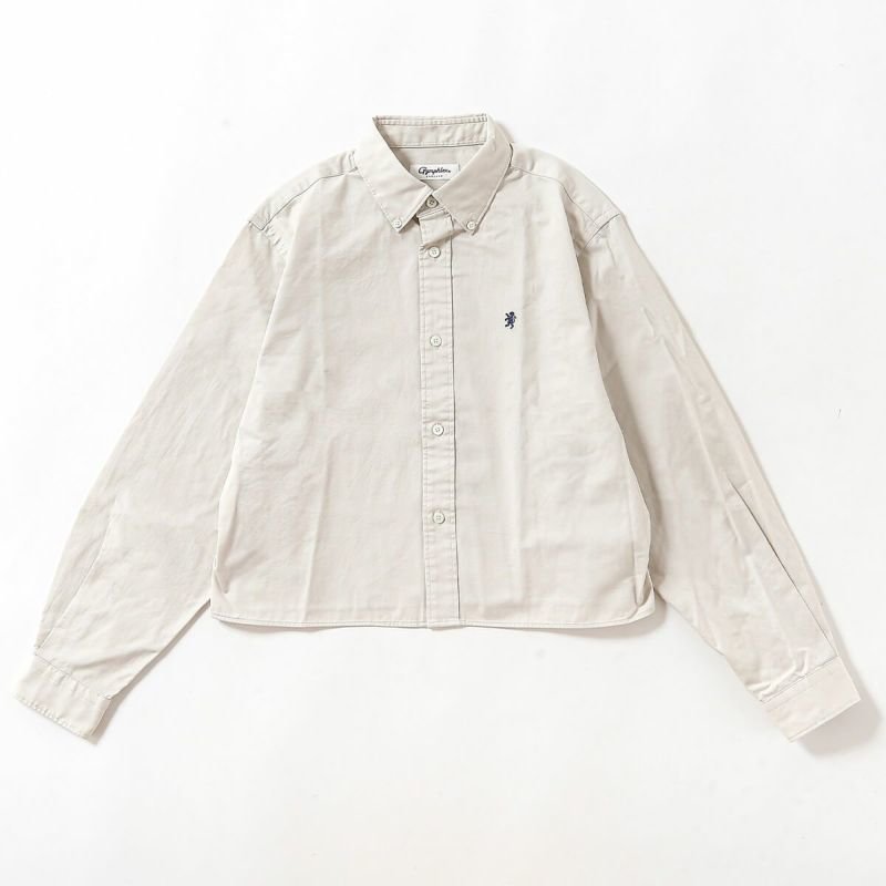 【ジムフレックス/GYMPHLEX】のGymphlex ジムフレックス ショートB.D.シャツL/S ツイルバイオウォッシュ【ウィメンズ】 人気、トレンドファッション・服の通販 founy(ファニー) 　ファッション　Fashion　レディースファッション　Fashion for Women　トップス・カットソー　Cut & Sew Tops　シャツ・ブラウス・オフィスカジュアル　Elegant Blouses & Button-Ups　ショート　Short, Short Length　 other-1|ID: prp329100004700649 ipo3291000000033939913