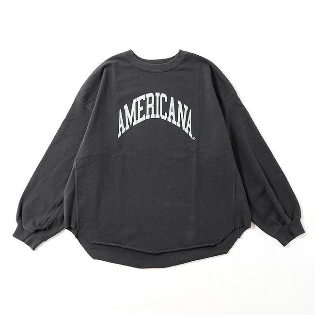 【アメリカーナ/Americana】のAMERICANA アメリカーナ USED加工 L/ST Americana インテリア・キッズ・メンズ・レディースファッション・服の通販 founy(ファニー) https://founy.com/ ファッション Fashion レディースファッション Fashion for Women |ID: prp329100004700659 ipo3291000000033939930