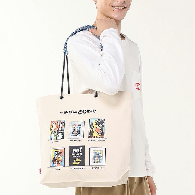 【チャムス/CHUMS】のCHUMS チャムス キャンバスロープトートバッグ 人気、トレンドファッション・服の通販 founy(ファニー) 　ファッション　Fashion　レディースファッション　Fashion for Women　バッグ　Bags　グラフィック　Graphic, Graphic Design　プリント　Print, Printed Pattern　 other-1|ID: prp329100004708486 ipo3291000000034007198