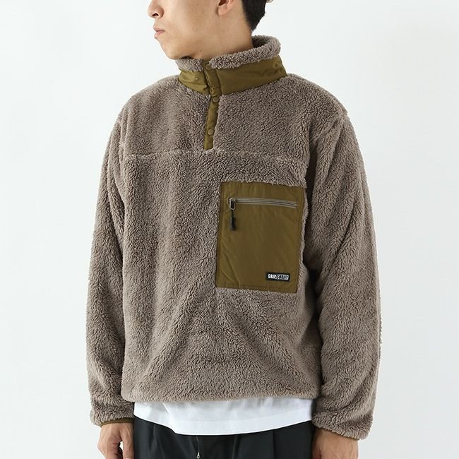 【グリップスワニー/GRIP SWANY / MEN】のGRIP SWANY グリップスワニー コーラルフリースプルオーバー インテリア・キッズ・メンズ・レディースファッション・服の通販 founy(ファニー) https://founy.com/ ファッション Fashion メンズファッション Fashion for Men トップス・カットソー Cut & Sew Tops |ID: prp329100004711068 ipo3291000000035730231