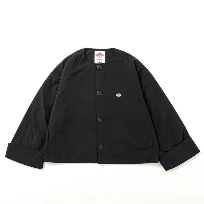 【ダントン/DANTON】のDANTON ダントン カラーレスジャケット ポリエステル/ナイロンタフタ【ウィメンズ】 インテリア・キッズ・メンズ・レディースファッション・服の通販 founy(ファニー) https://founy.com/ ファッション Fashion レディースファッション Fashion for Women アウター Coat / Outerwear Collection レディースジャケット・軽アウター Jackets タフタ Taffeta, Structured Fabric |ID: prp329100004711120 ipo3291000000034122847