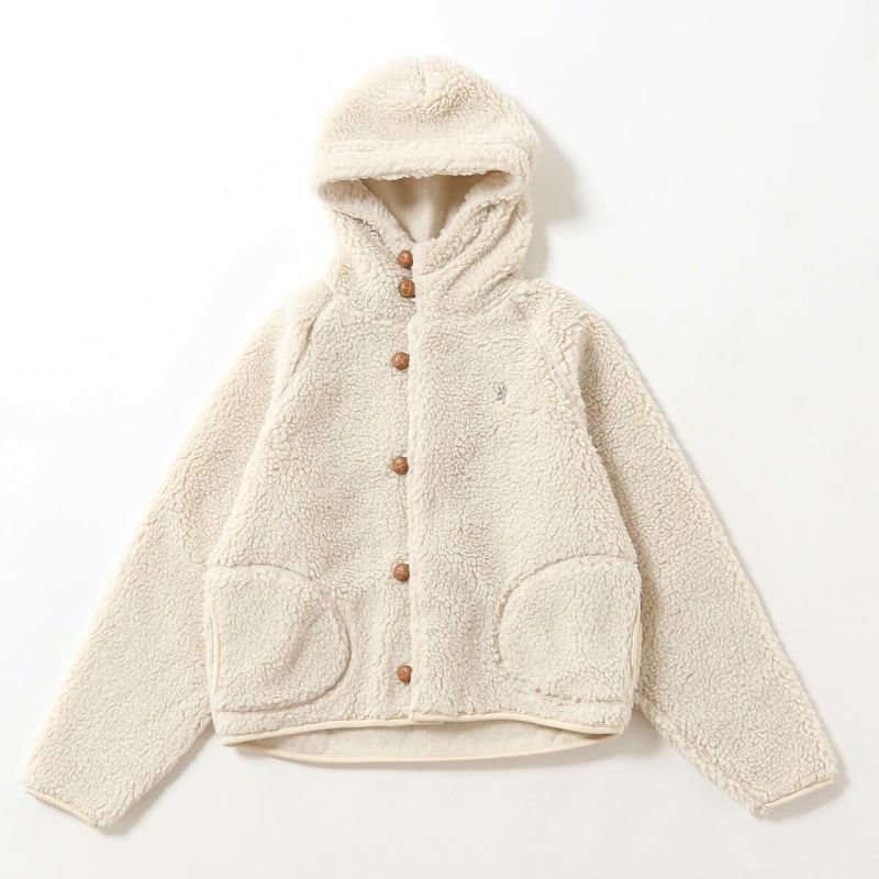 【ジムフレックス/GYMPHLEX】のGymphlex ジムフレックス ボアフーデッドショートジャケット シープボア【ウィメンズ】 人気、トレンドファッション・服の通販 founy(ファニー) 　ファッション　Fashion　レディースファッション　Fashion for Women　アウター　Coat / Outerwear Collection　レディースジャケット・軽アウター　Jackets　アクリル　Acrylic Material　 other-1|ID: prp329100004740285 ipo3291000000034243805