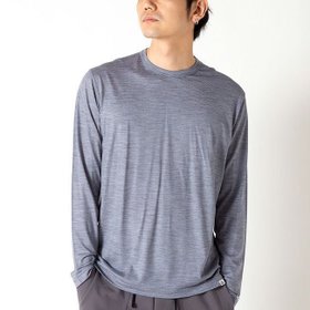 【リッジマウンテン ギア/RIDGE MOUNTAIN GEAR / MEN】のRIDGE MOUNTAIN GEAR リッジマウンテンギア メリノベーシックロングスリーブTee マイクロボーダー メンズ 人気、トレンドファッション・服の通販 founy(ファニー) ファッション Fashion メンズファッション Fashion for Men ボーダー Border, Stripe メンズ Men's, Menswear |ID:prp329100004744723