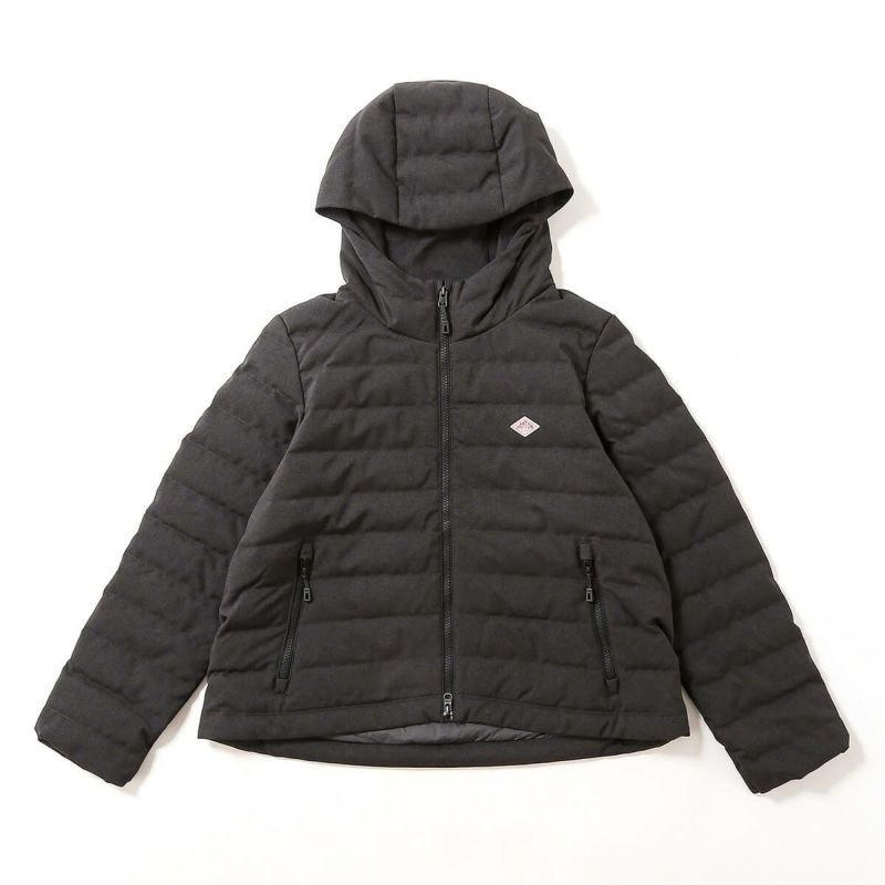 【ダントン/DANTON】のDANTON ダントン ミドルダウンフーデッドジャケット ウールライクポリエステル【ウィメンズ】 人気、トレンドファッション・服の通販 founy(ファニー) 　ファッション　Fashion　レディースファッション　Fashion for Women　アウター　Coat / Outerwear Collection　レディースジャケット・軽アウター　Jackets　 other-1|ID: prp329100004744779 ipo3291000000034296562