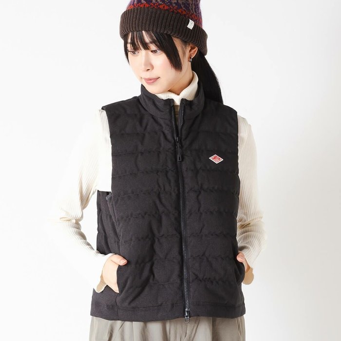 【ダントン/DANTON】のDANTON ダントン ミドルダウンジップスタンドカラーベスト ウールライクポリエステル【ウィメンズ】 インテリア・キッズ・メンズ・レディースファッション・服の通販 founy(ファニー) https://founy.com/ ファッション Fashion レディースファッション Fashion for Women アウター Coat / Outerwear Collection トップス・カットソー Cut & Sew Tops ベスト&ジレ / 重ね着スタイル Vests & Gilets |ID: prp329100004744780 ipo3291000000035731127