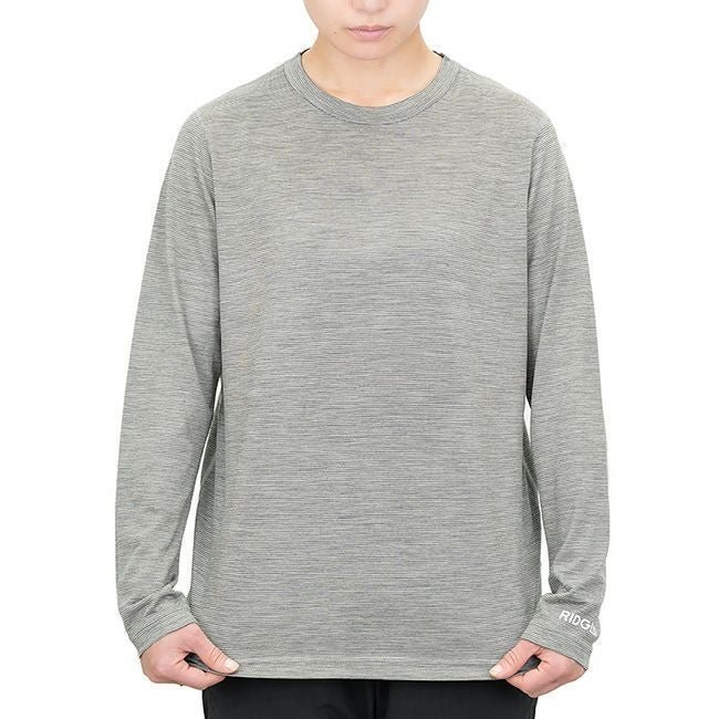 【リッジマウンテンギア/RIDGE MOUNTAIN GEAR】のRIDGE MOUNTAIN GEAR リッジマウンテンギア メリノベーシックTeeロングスリーブ マイクロボーダー【ウィメンズ】 人気、トレンドファッション・服の通販 founy(ファニー) 　ファッション　Fashion　レディースファッション　Fashion for Women　スリーブ　Sleeve, Long Sleeve / Short Sleeve　ボーダー　Border, Stripe　ロング　Long, Long-Length　 other-1|ID: prp329100004744787 ipo3291000000035731143