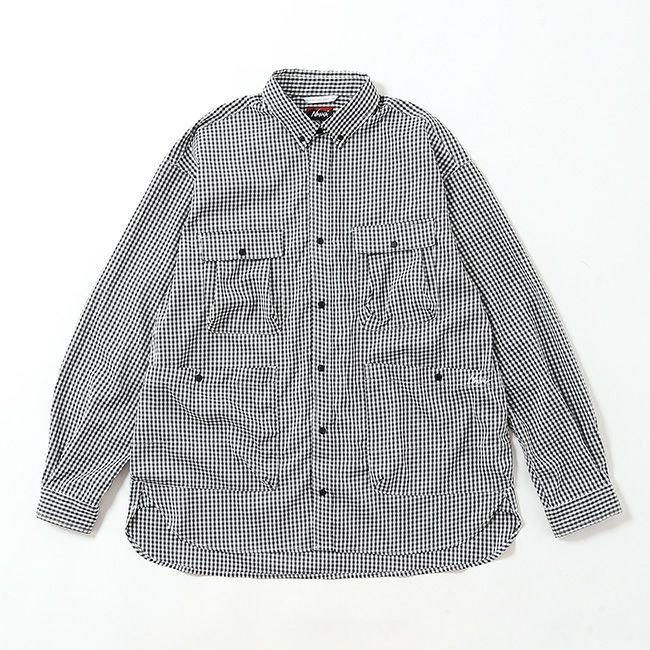 【ナンガ/NANGA / MEN】のNANGA ナンガ ギンガムチェックキャンプシャツ インテリア・キッズ・メンズ・レディースファッション・服の通販 founy(ファニー) https://founy.com/ ファッション Fashion メンズファッション Fashion for Men アウトドア Outdoor Clothing イエロー Yellow オレンジ Orange ポケット Pocket, Pocket Detail 軽量 Lightweight, Ultra Light |ID: prp329100004773031 ipo3291000000034585280
