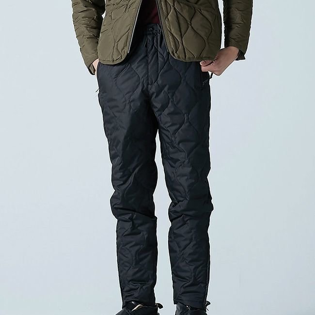 【タイオン/TAION】のTAION タイオン ミリタリージップスリットダウンパンツ ユニセックス 人気、トレンドファッション・服の通販 founy(ファニー) 　ファッション　Fashion　レディースファッション　Fashion for Women　パンツ　Pants & Trousers　スリット　Slit, Slit Detail　ダウン　Down, Puffer　フェザー　Feather, Feather Detail　ポケット　Pocket, Pocket Detail　リップ　Lip, Lip Motif　洗える　Machine Washable　 other-1|ID: prp329100004773078 ipo3291000000034585356