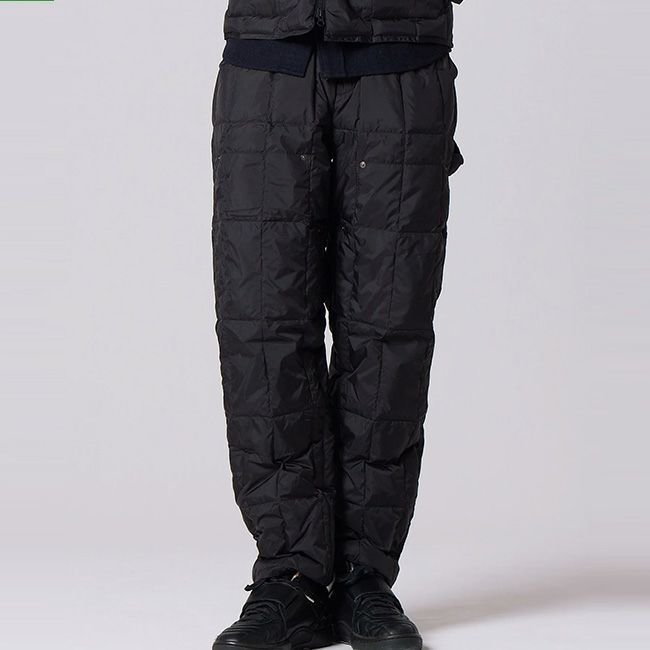 【タイオン/TAION】のTAION タイオン ワーク ペインター ダウンパンツ ユニセックス 人気、トレンドファッション・服の通販 founy(ファニー) 　ファッション　Fashion　レディースファッション　Fashion for Women　パンツ　Pants & Trousers　ダウン　Down, Puffer　ドローコード　Drawcord, Drawstring Cord　パッチ　Patch, Appliqué　フェザー　Feather, Feather Detail　ポケット　Pocket, Pocket Detail　ループ　Loop, Loop Knit　ワーク　Workwear, Utility Style　洗える　Machine Washable　 other-1|ID: prp329100004774646 ipo3291000000034606712