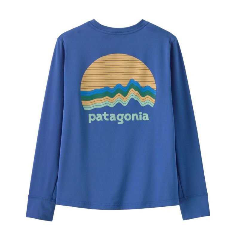 【パタゴニア/patagonia / KIDS】のpatagonia パタゴニア L/SキャプリーンシルクウェイトTシャツ【キッズ】 人気、トレンドファッション・服の通販 founy(ファニー) 　ファッション　Fashion　キッズファッション　Fashion for Kids　 other-1|ID: prp329100004776880 ipo3291000000034630242
